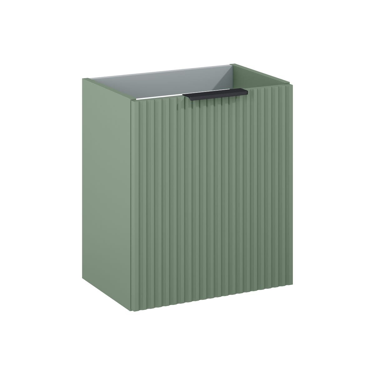 Szafka łazienkowa wisząca Nabel 43.8x29.8x50 cm zielona Roca