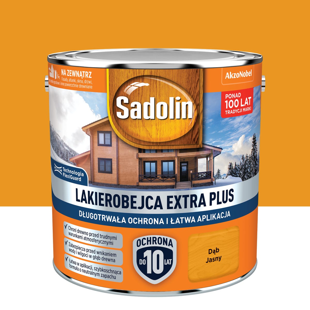Lakierobejca Extra Plus Dąb jasny 2.5 l Sadolin