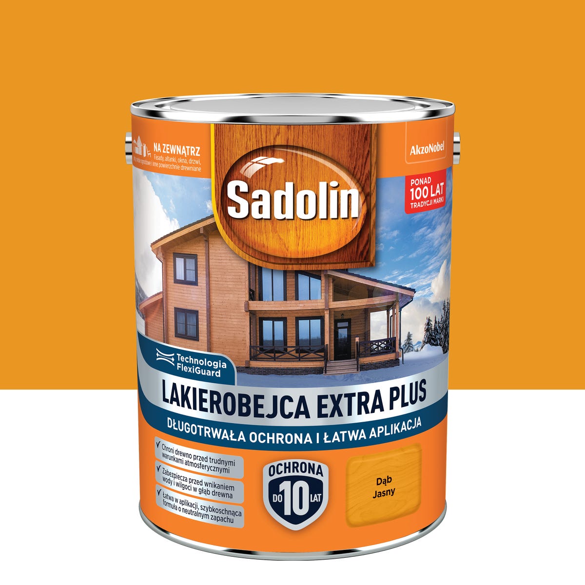 Lakierobejca Extra Plus Dąb jasny 4.5 l Sadolin