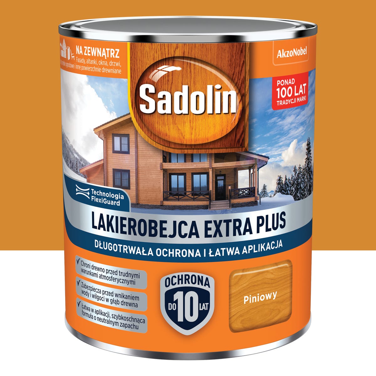 Lakierobejca Extra Plus Pinia 0.7 l Sadolin