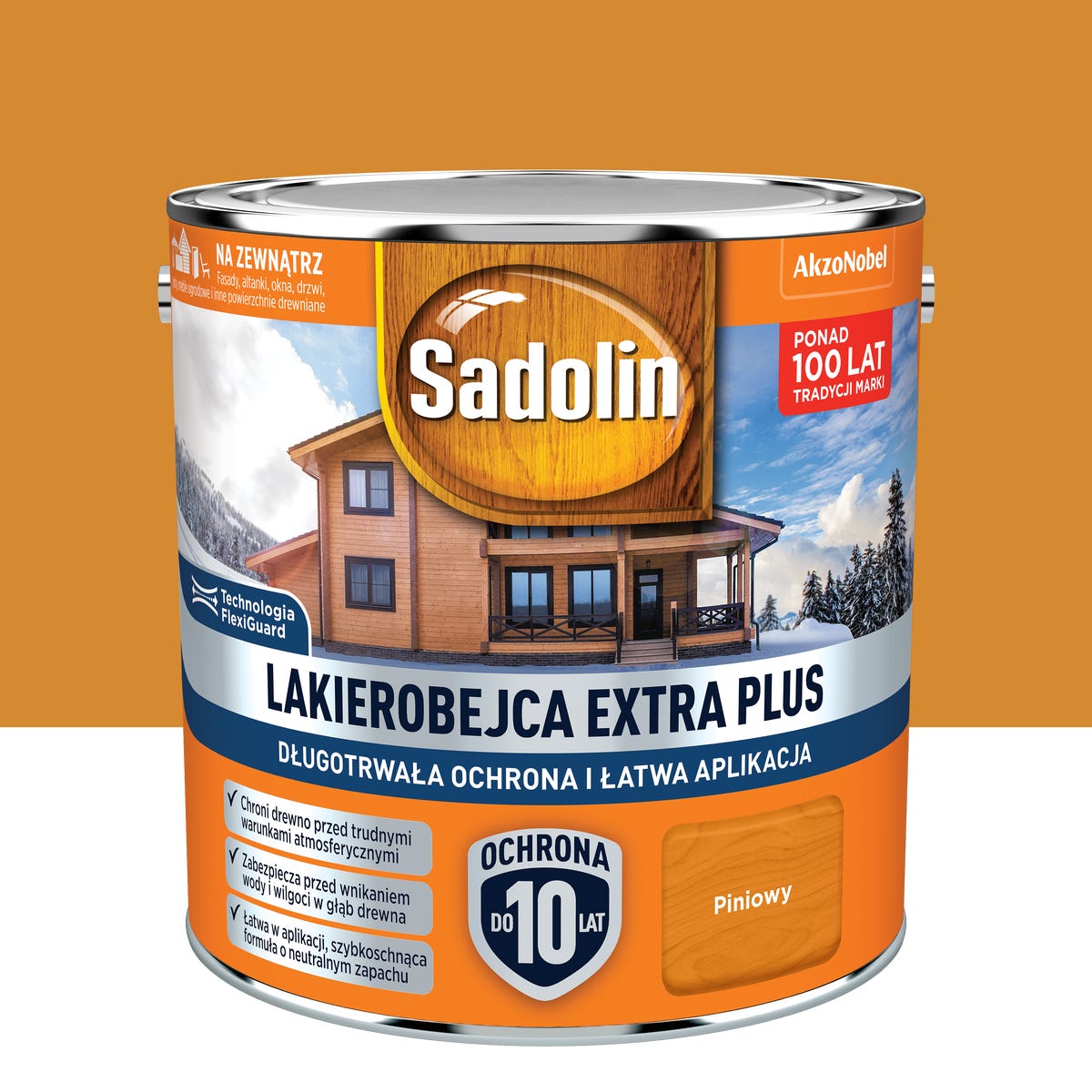 Lakierobejca Extra Plus Pinia 2.5 l Sadolin