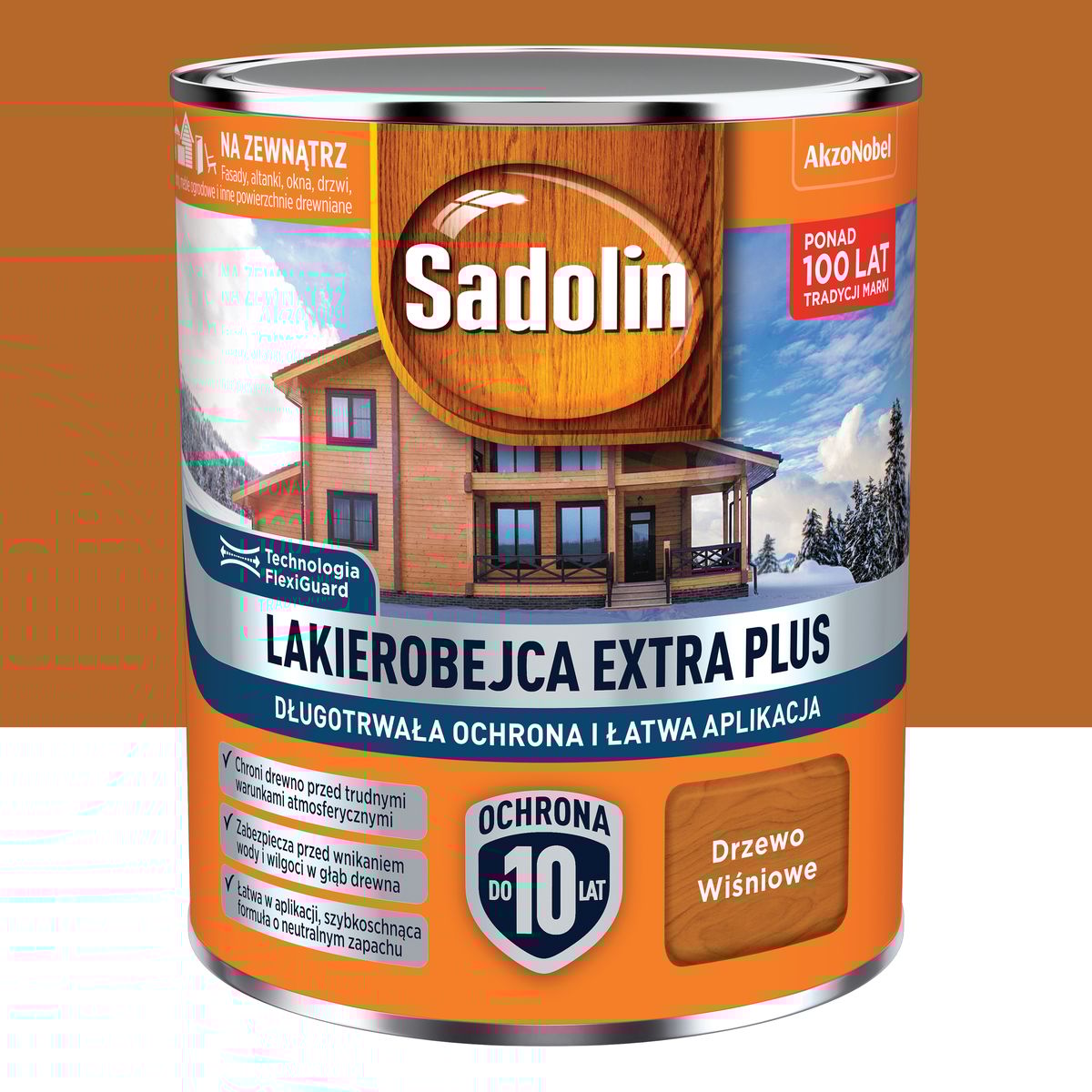 Lakierobejca Extra Plus Drzewo wiśniowe 0.7 l Sadolin