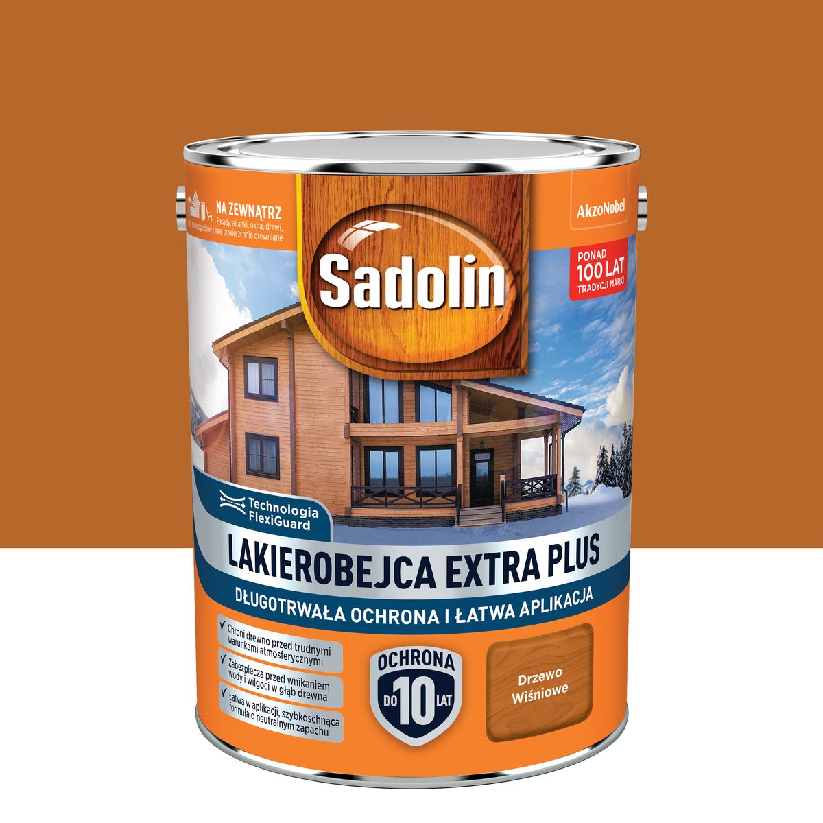 Lakierobejca Extra Plus Drzewo wiśniowe 4.5 l Sadolin