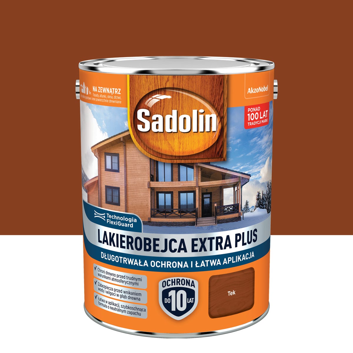 Lakierobejca Extra Plus Tek 4.5 l Sadolin
