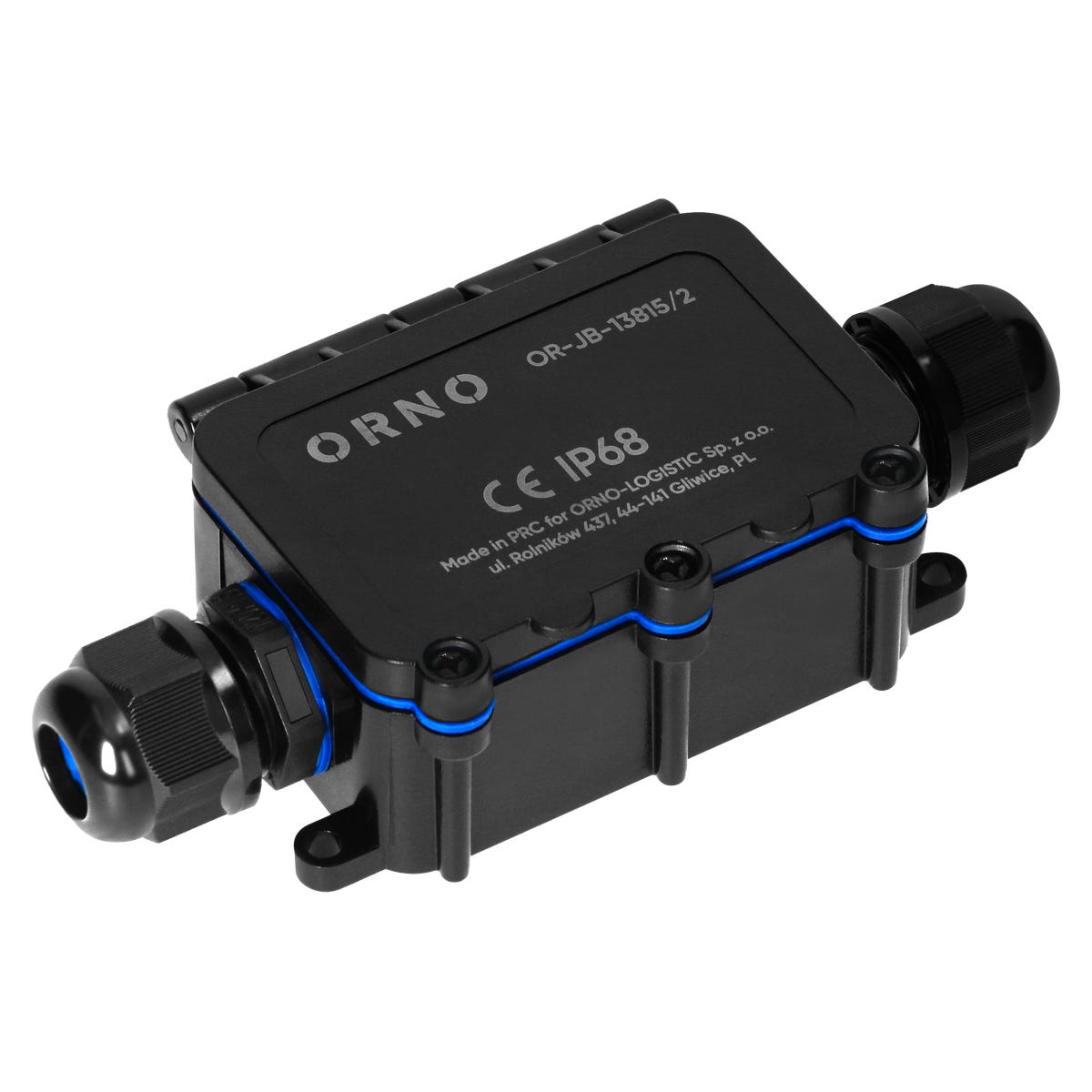 Puszka instalacyjna natynkowa Heavy-Duty czarna OR-JB-13815/2 82 x 69 x 39 mm IP86 Orno