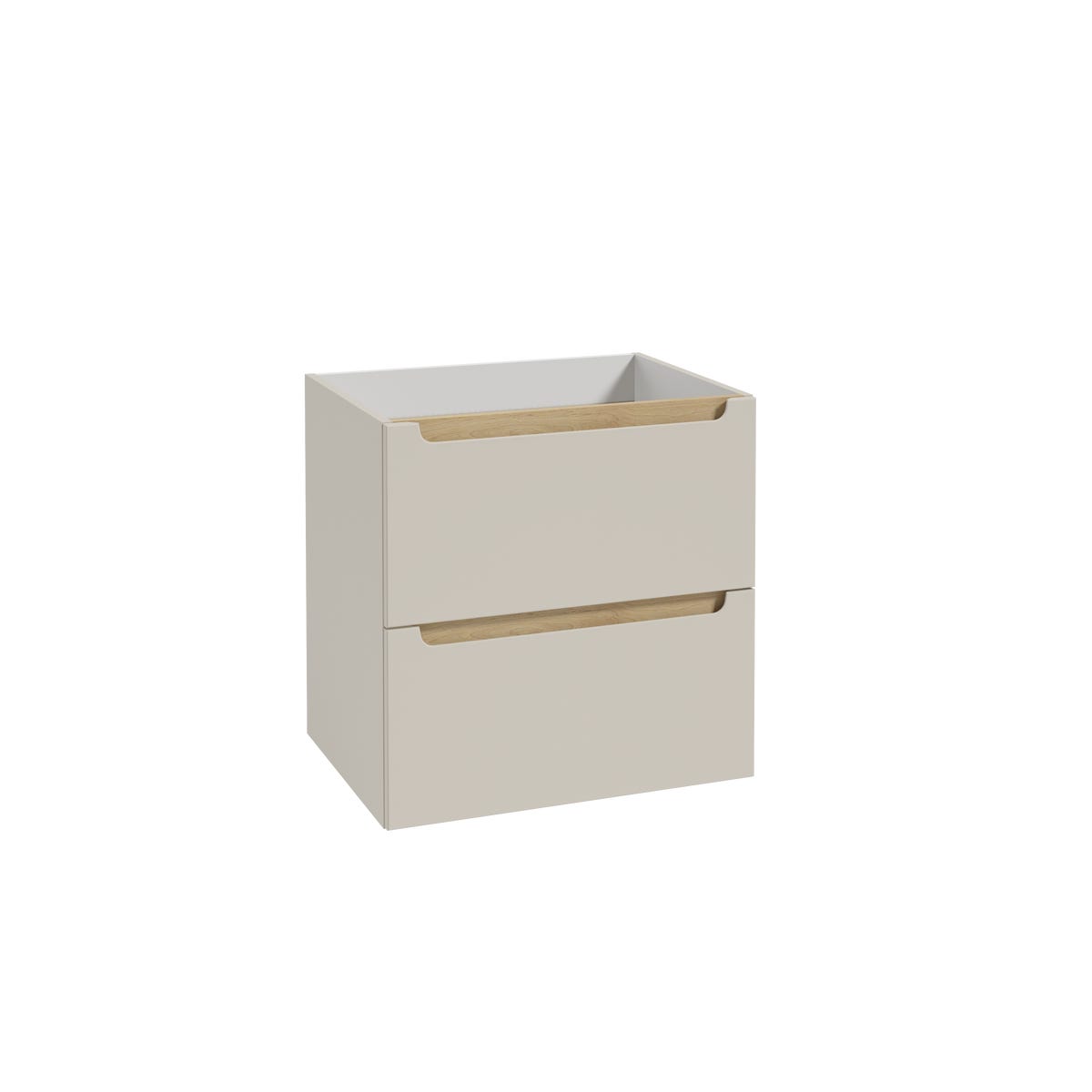 Szafka pod umywalkę wisząca 60x45.1x60 cm Stilla kaszmirowa mat