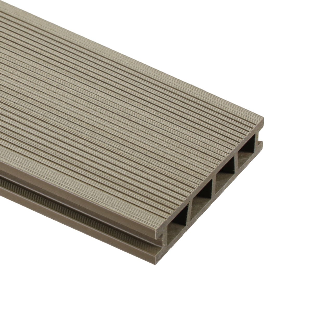 Deska tarasowa kompozytowa 15x400x2,5cm brąz Bergdeck