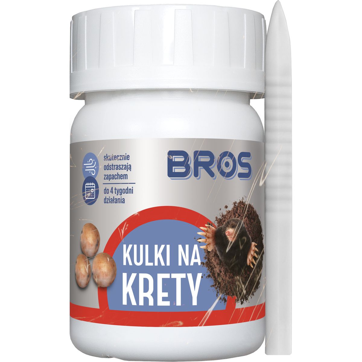 Pułapka na krety kulki 90 g 60-70 szt.. Bros