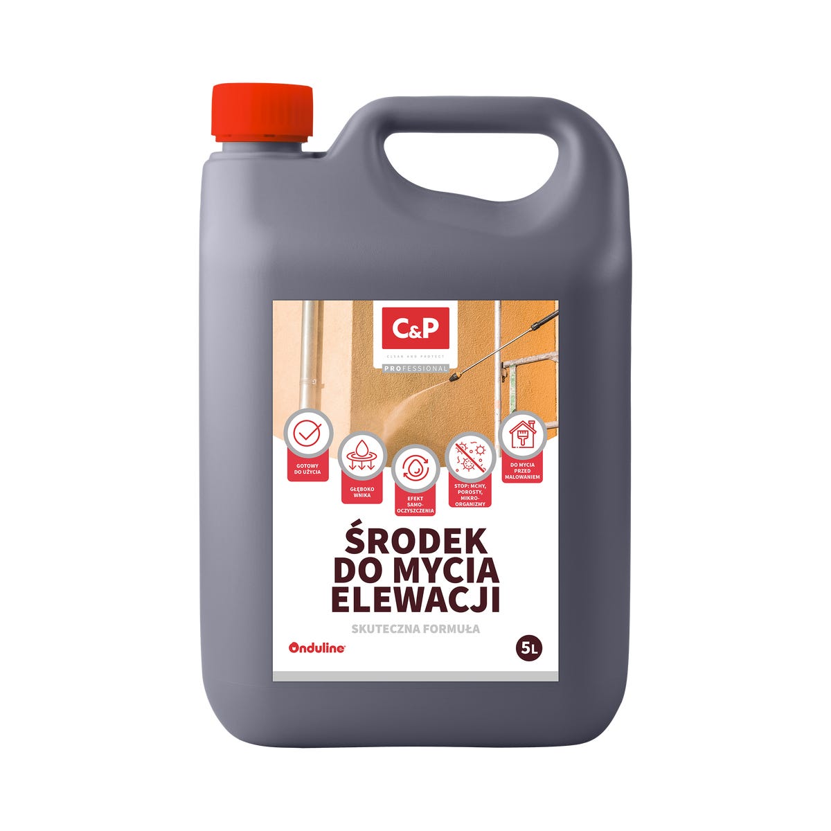 Środek do mycia elewacji C&P 5 litrów