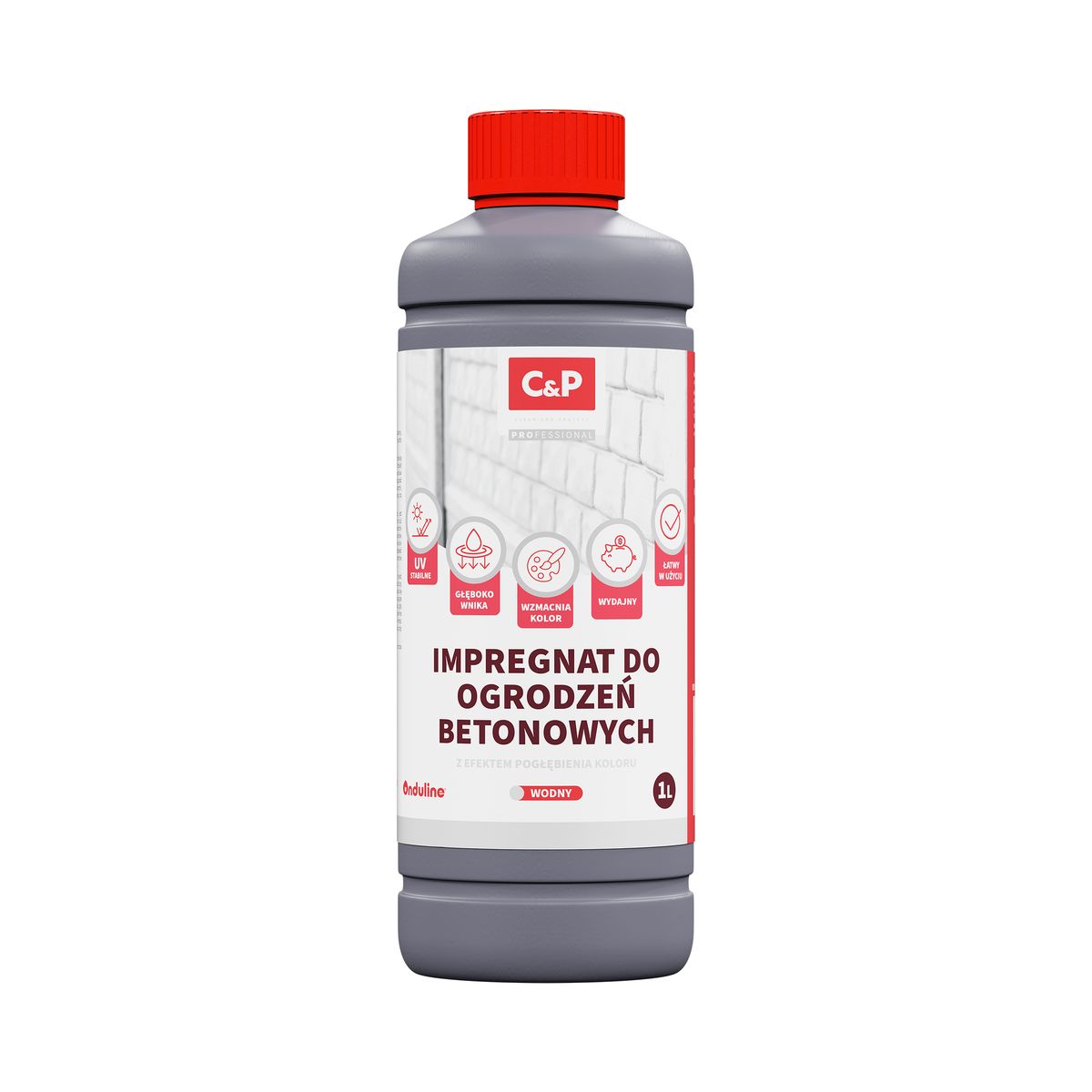 Impregnat do ogrodzeń betonowych C&P WET 1 litr