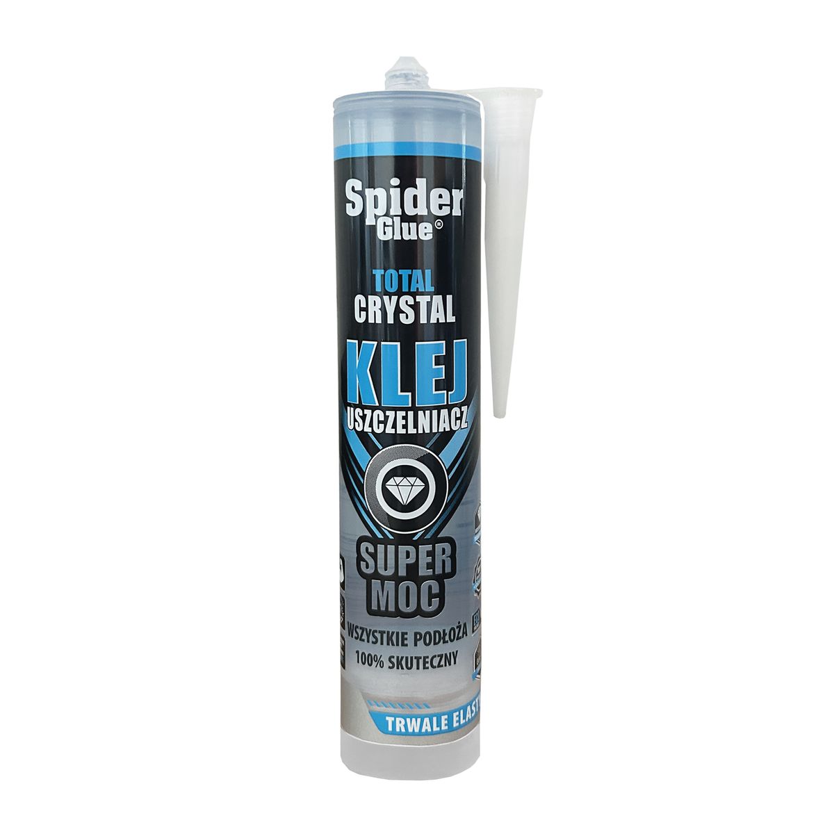 Spider Glue Klej uszczelniacz Total Crystal 290 ml