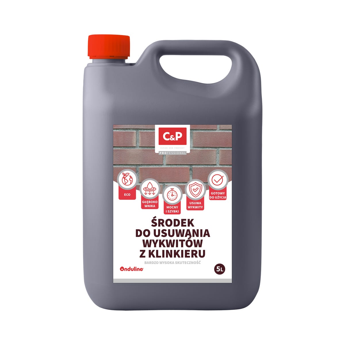 Środek do usuwania wykwitów z klinkieru C&P 5 litrów