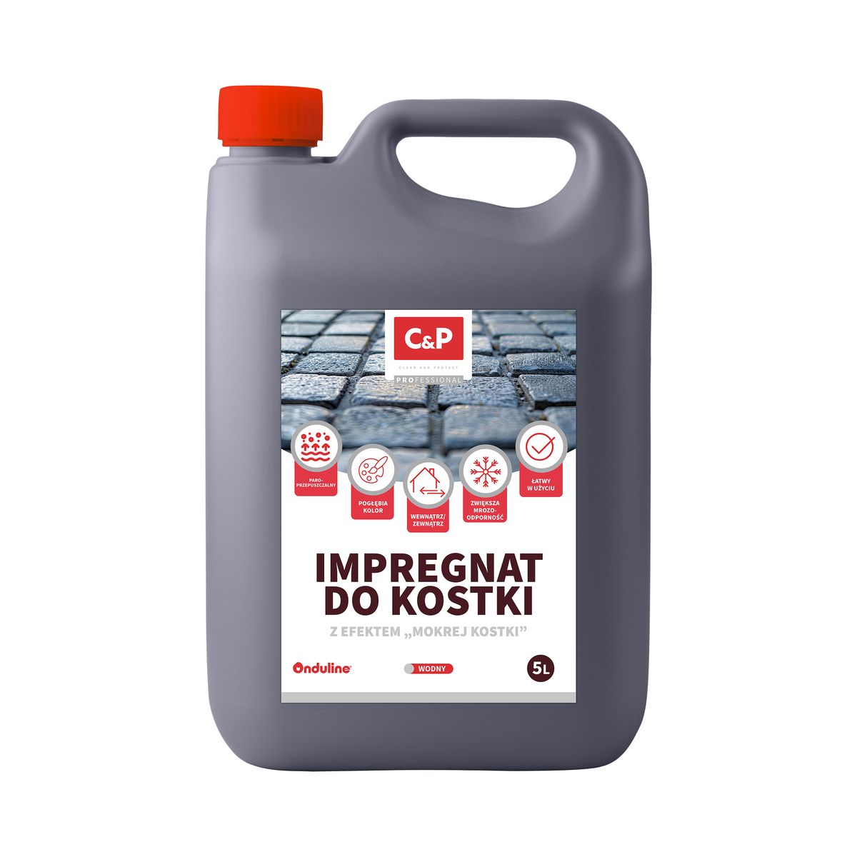 Impregnat wodny do kostki brukowej C&P WET 5 litrów