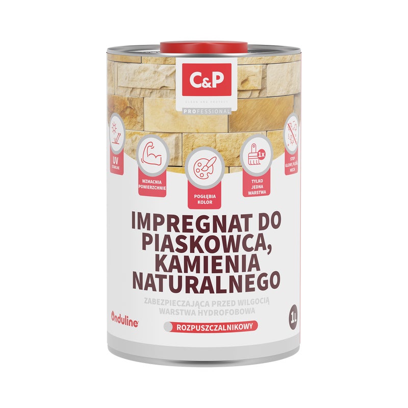 Impregnat do piaskowca i kamienia naturalnego WET 1 litr