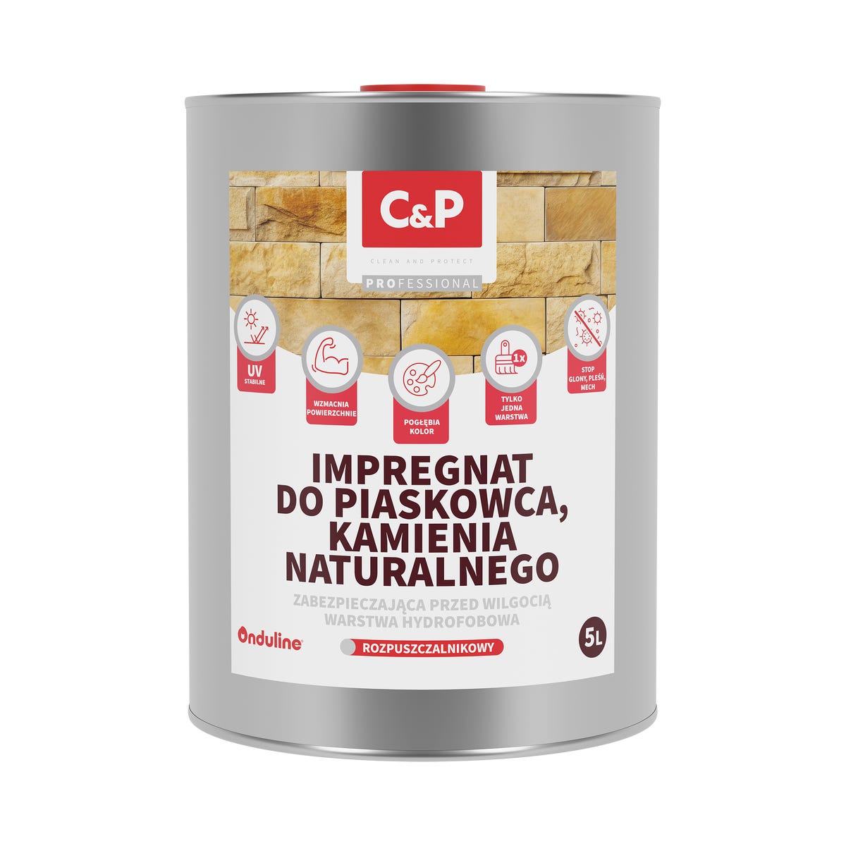 C&P Impregnat do piaskowca i kamienia naturalnego WET 5 litrów