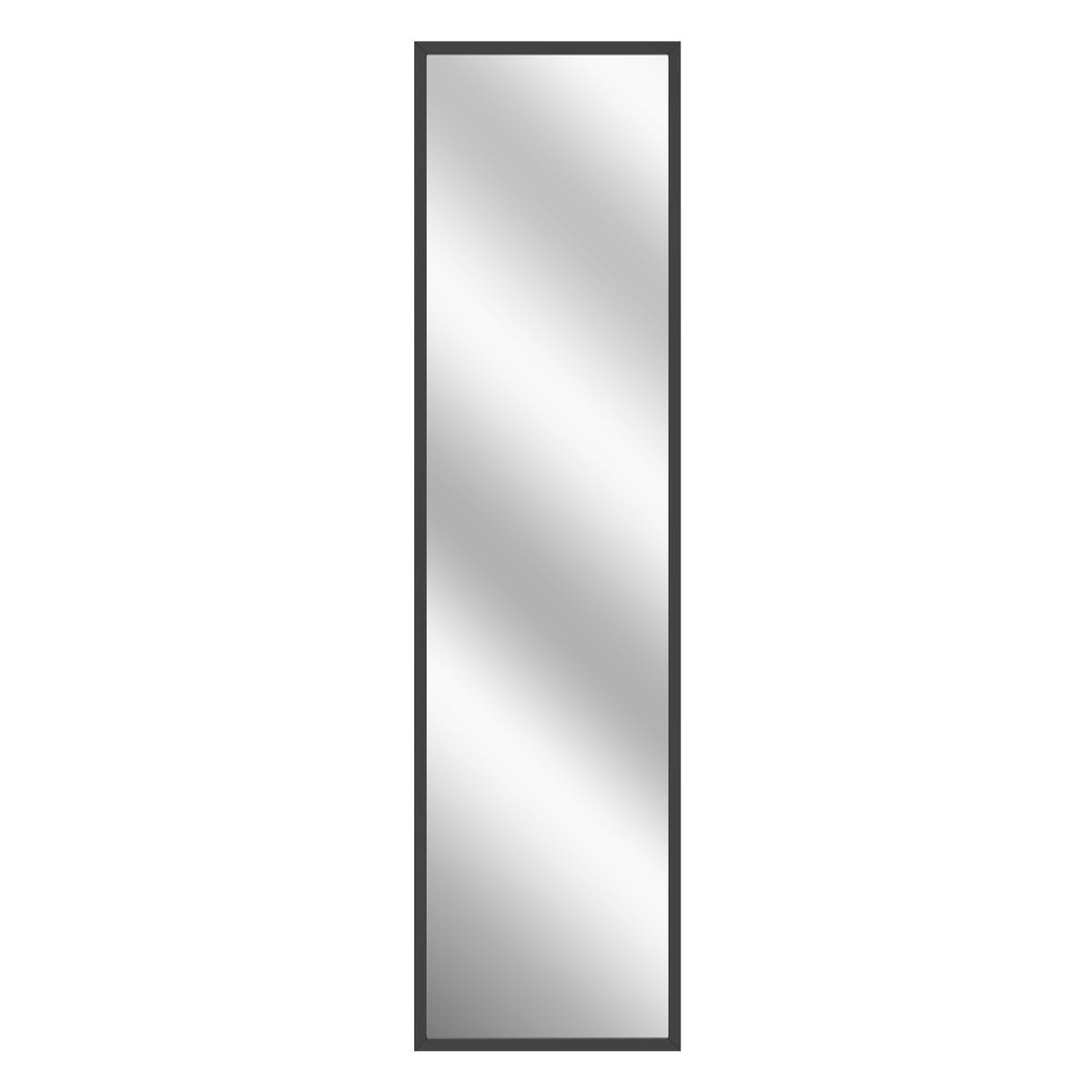 Lustro Juno czarne 32 x 122 cm
