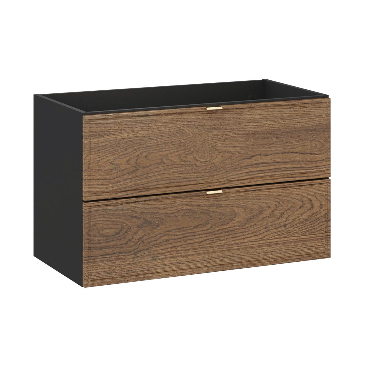 Szafka pod umywalkę wisząca Talia 80x45.6x50 cm Dąb Casella Comad