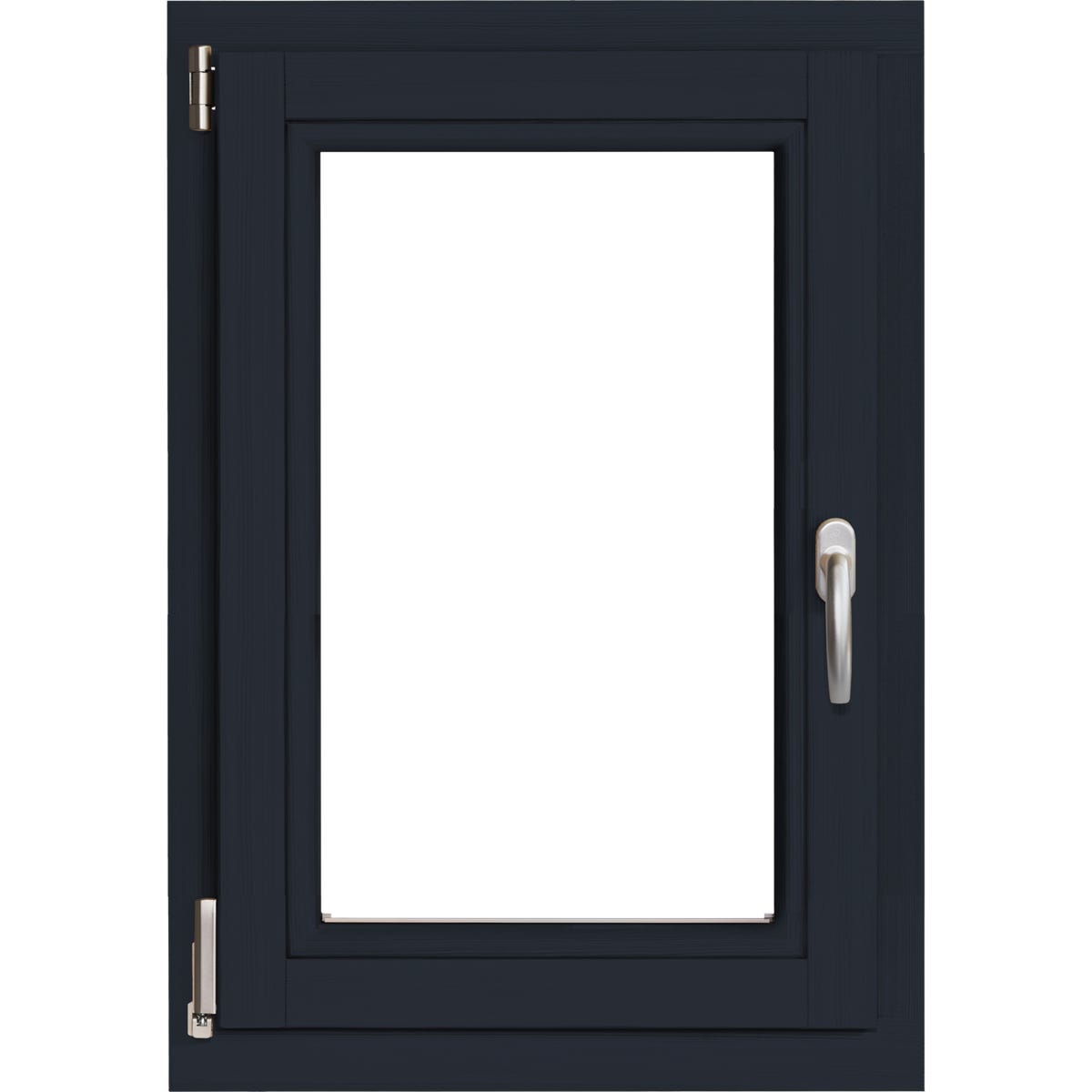 Lupol 3-szybowe fasadowe lakier kolor antracyt O3 90 RU 565x835 mm
