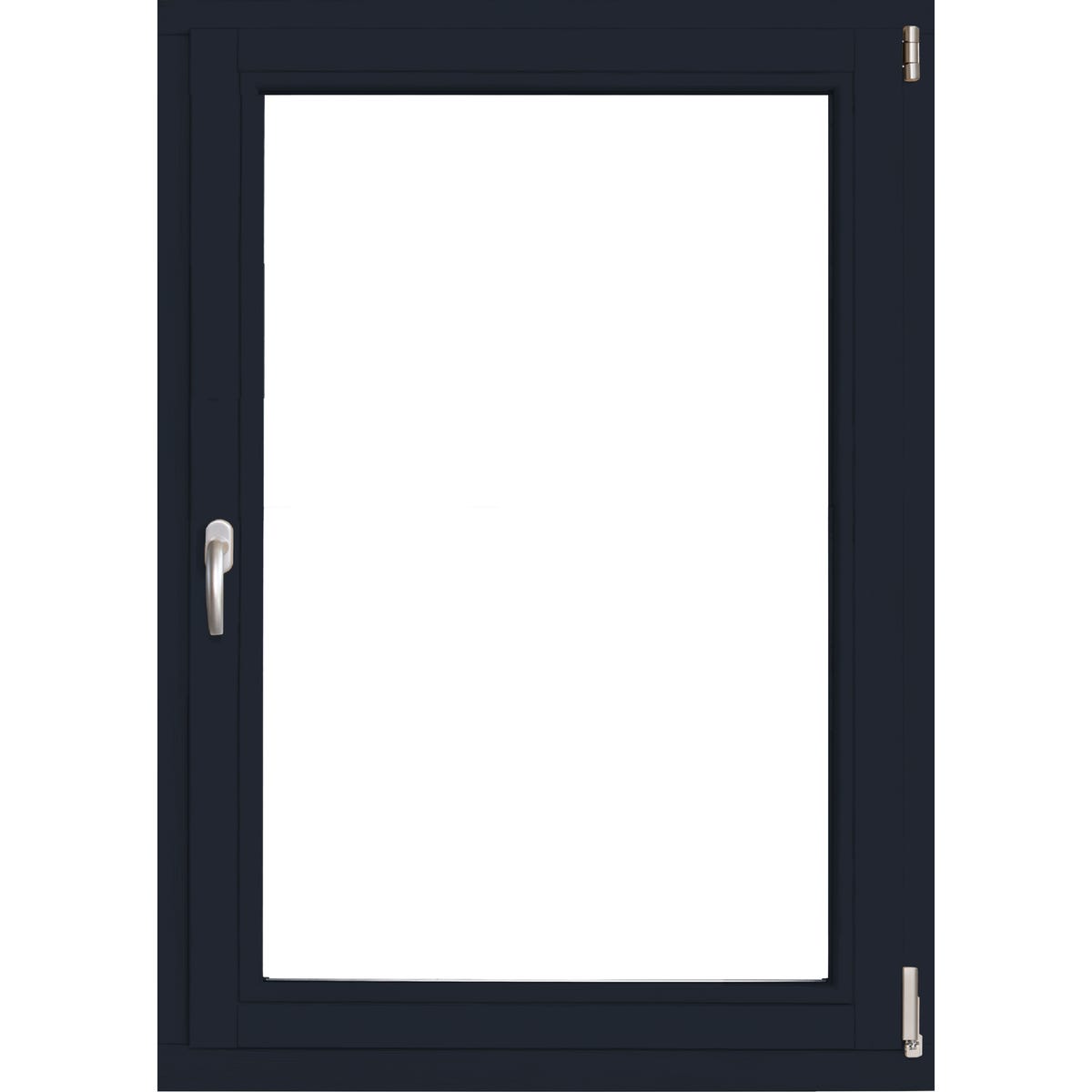 Lupol 3-szybowe fasadowe lakier kolor antracyt O14 90 RU 865x1135 mm