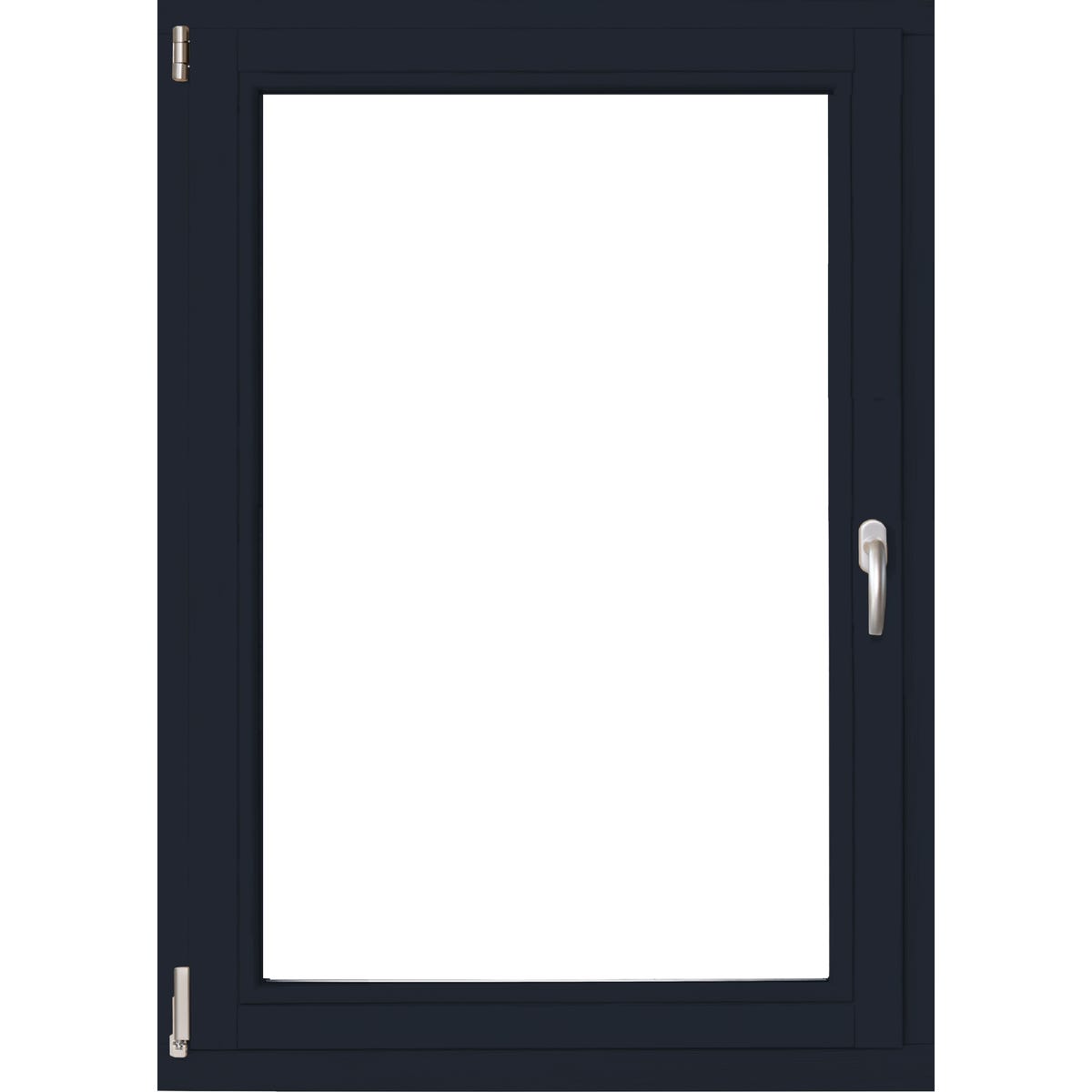 Lupol 3-szybowe fasadowe lakier kolor antracyt O15 90 RU 865x1135 mm