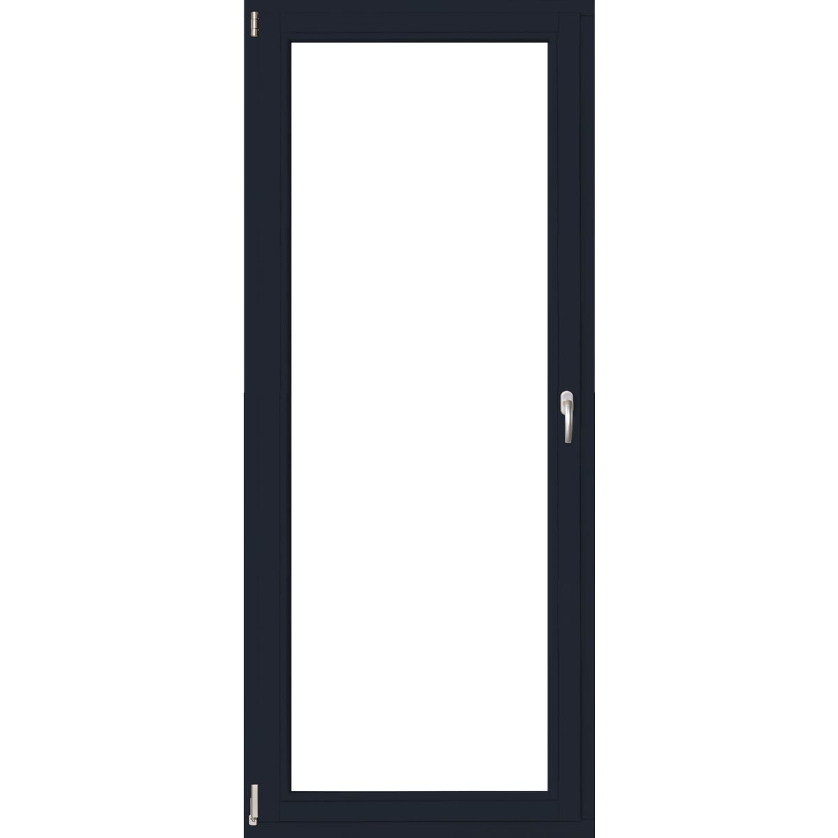 Lupol 3-szybowe balkonowe lakier kolor antracyt OB4 90 RU 865x2095 mm