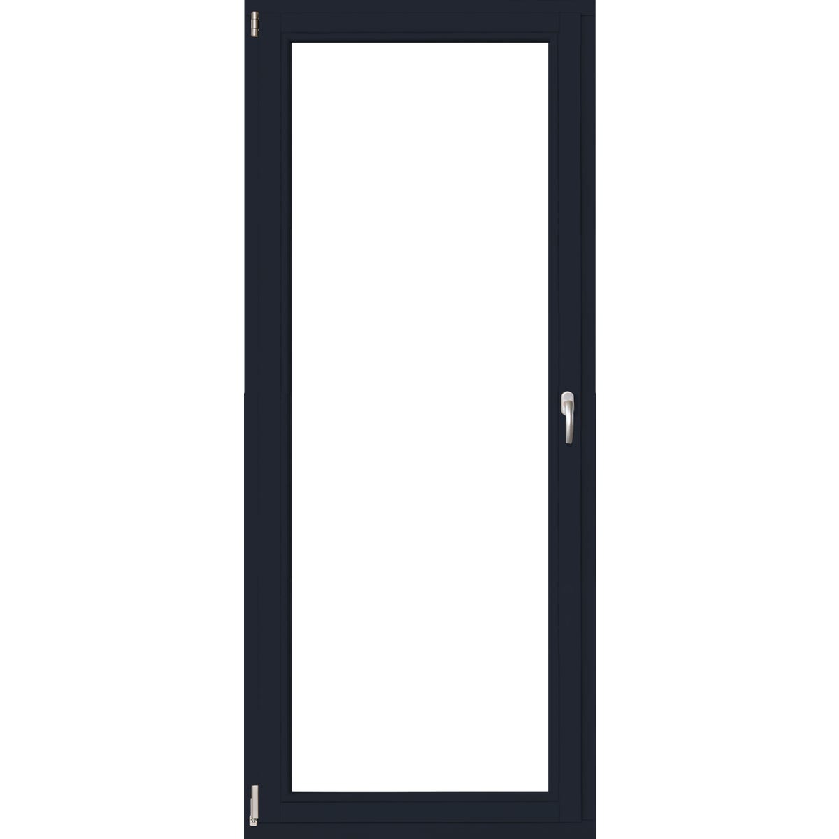 Lupol 3-szybowe balkonowe lakier kolor antracyt OB6 90 RU 865x2195 mm