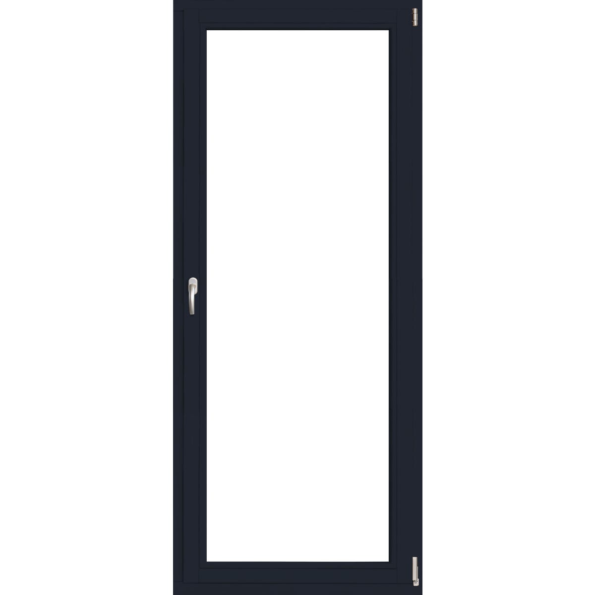 Lupol 3-szybowe balkonowe lakier kolor antracyt OB5 90 RU 865x2195 mm