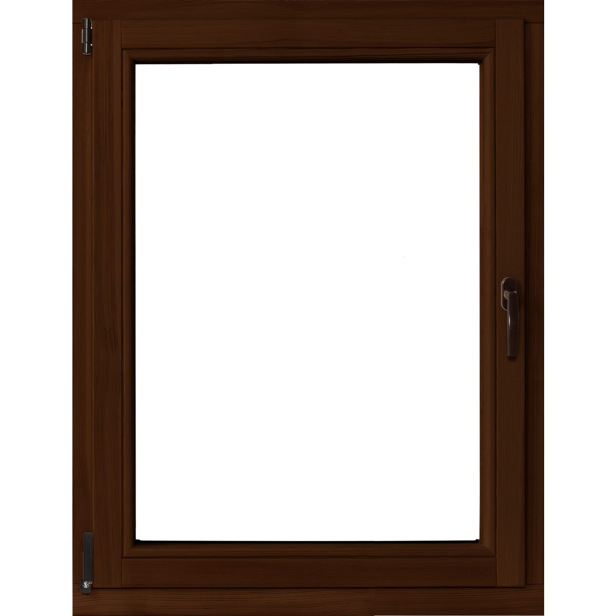 Lupol 2-szybowe fasadowe kolor lakier orzech O14 RU 865x1135 mm