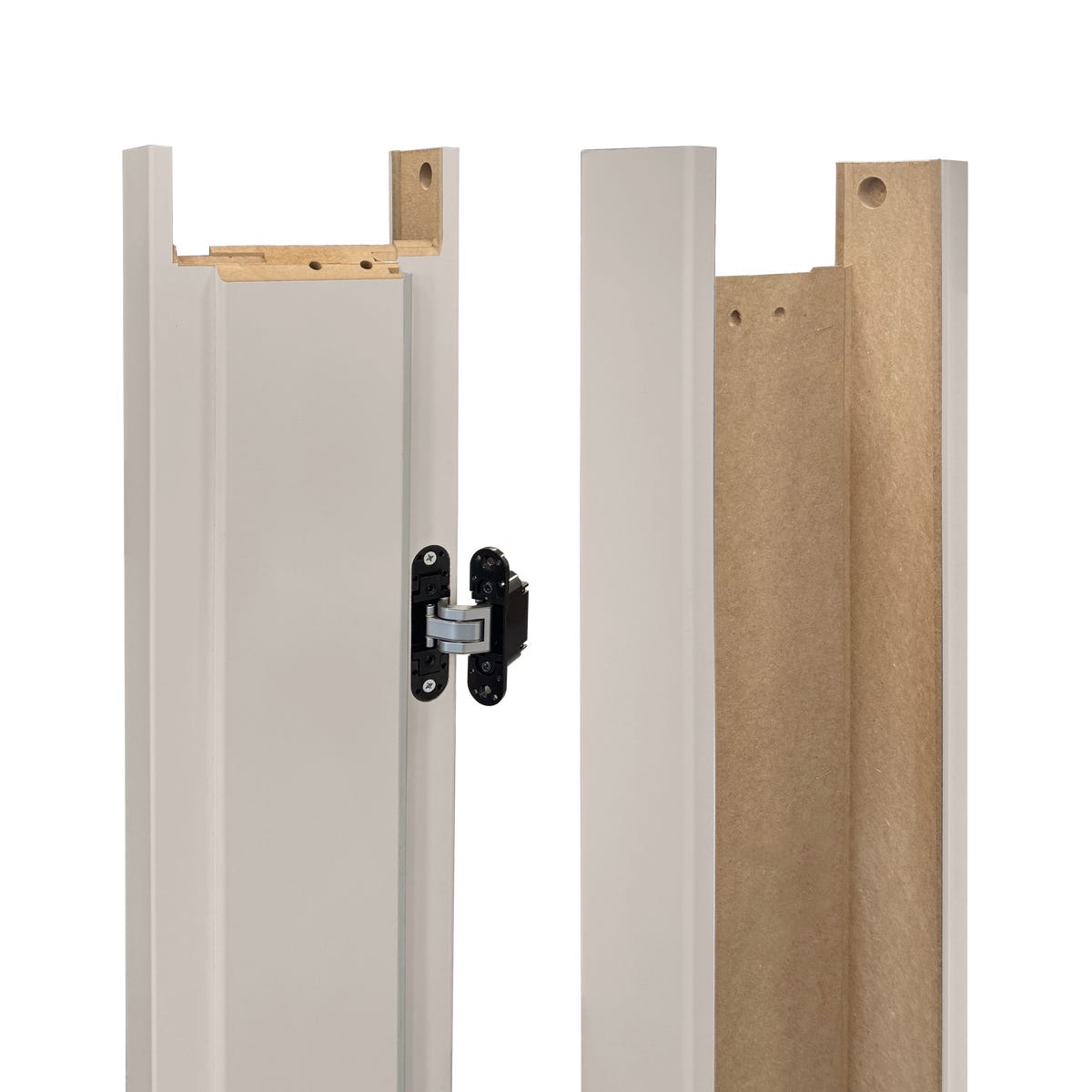 Baza lewa ościeżnicy regulowanej bezprzylgowej Kaszmir/Cashmere zakres 140-180 mm Voster