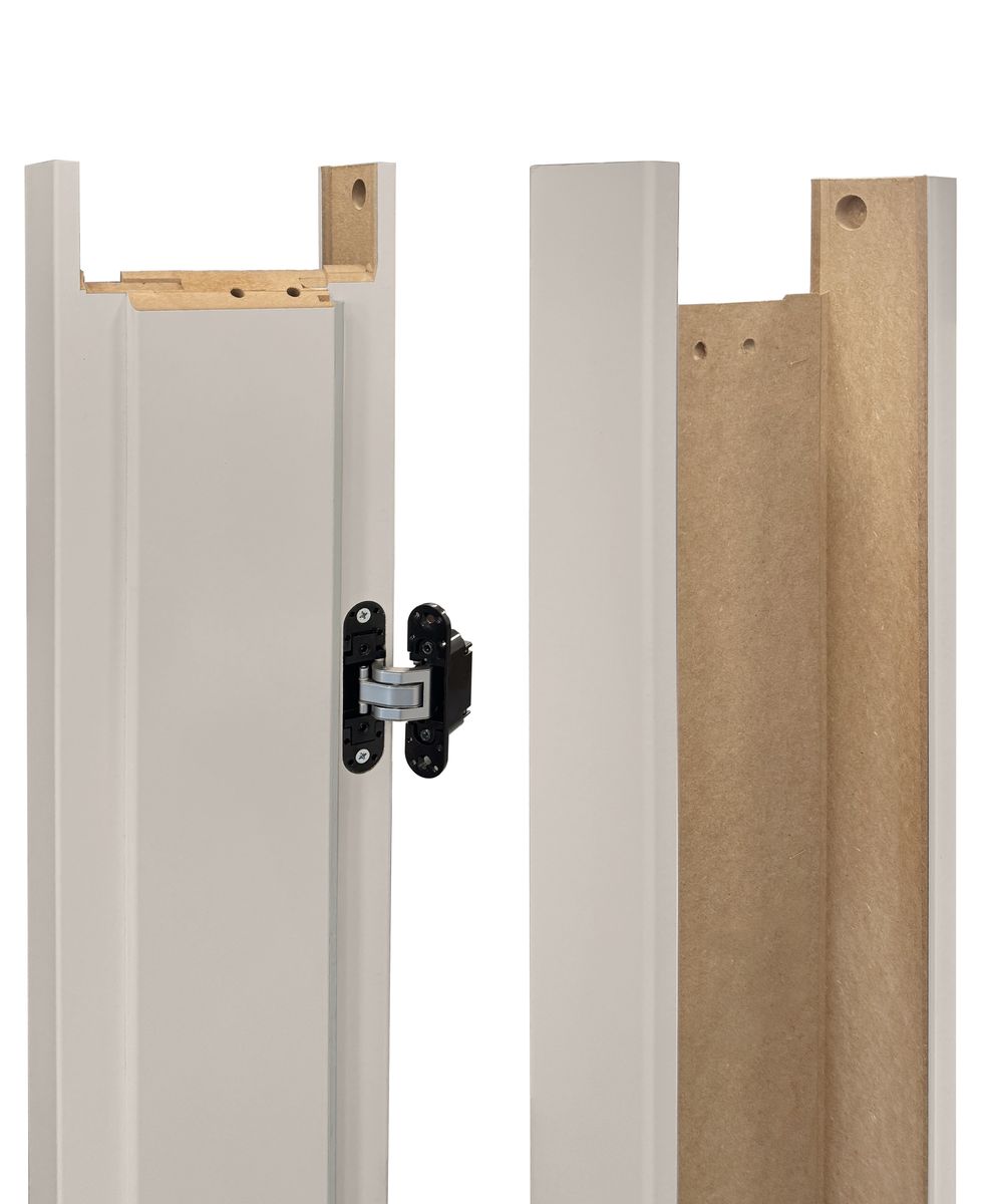 Baza lewa ościeżnicy regulowanej bezprzylgowej Kaszmir/Cashmere zakres 140-180 mm Voster