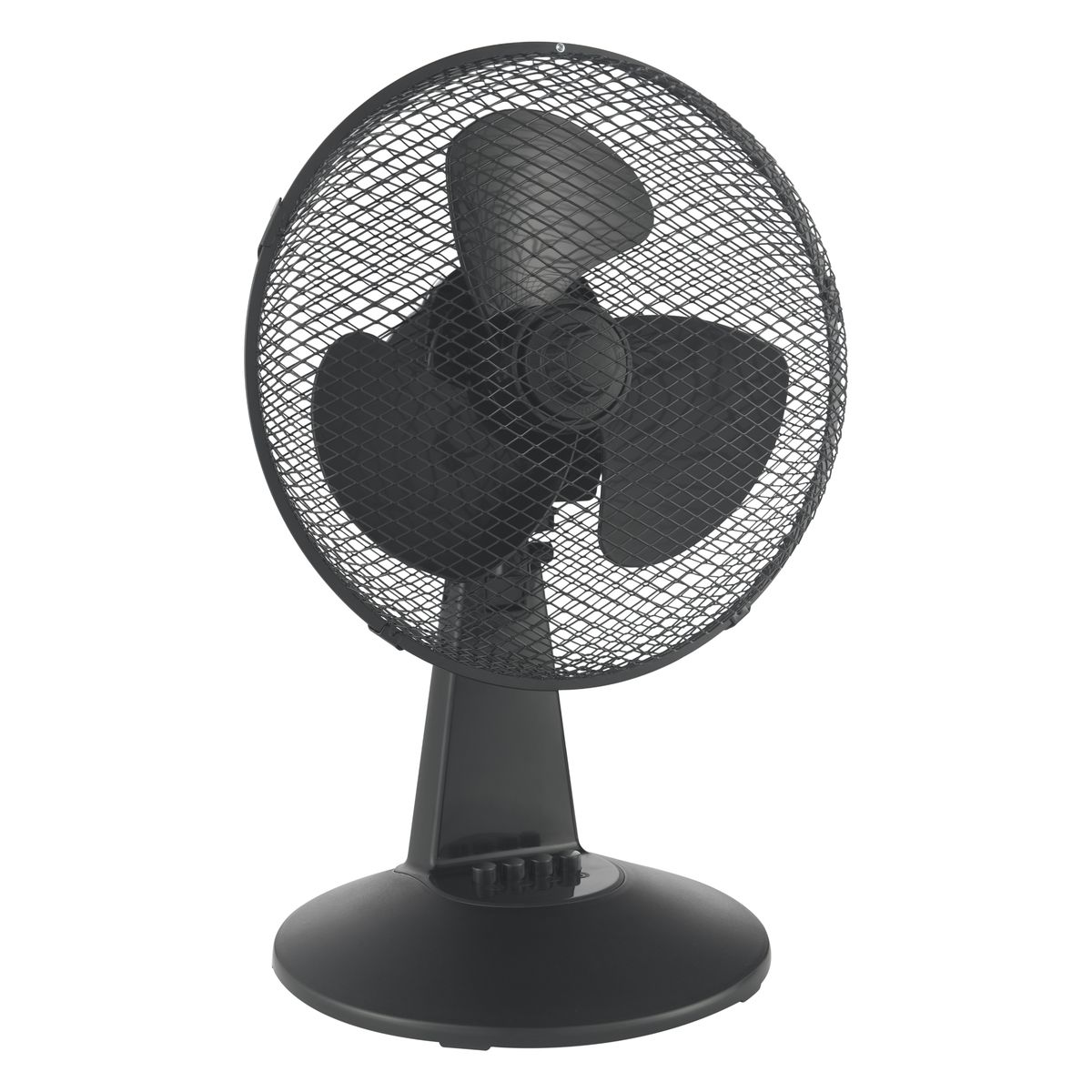 Wentylator biurkowy czarny śr. 30 cm Midea
