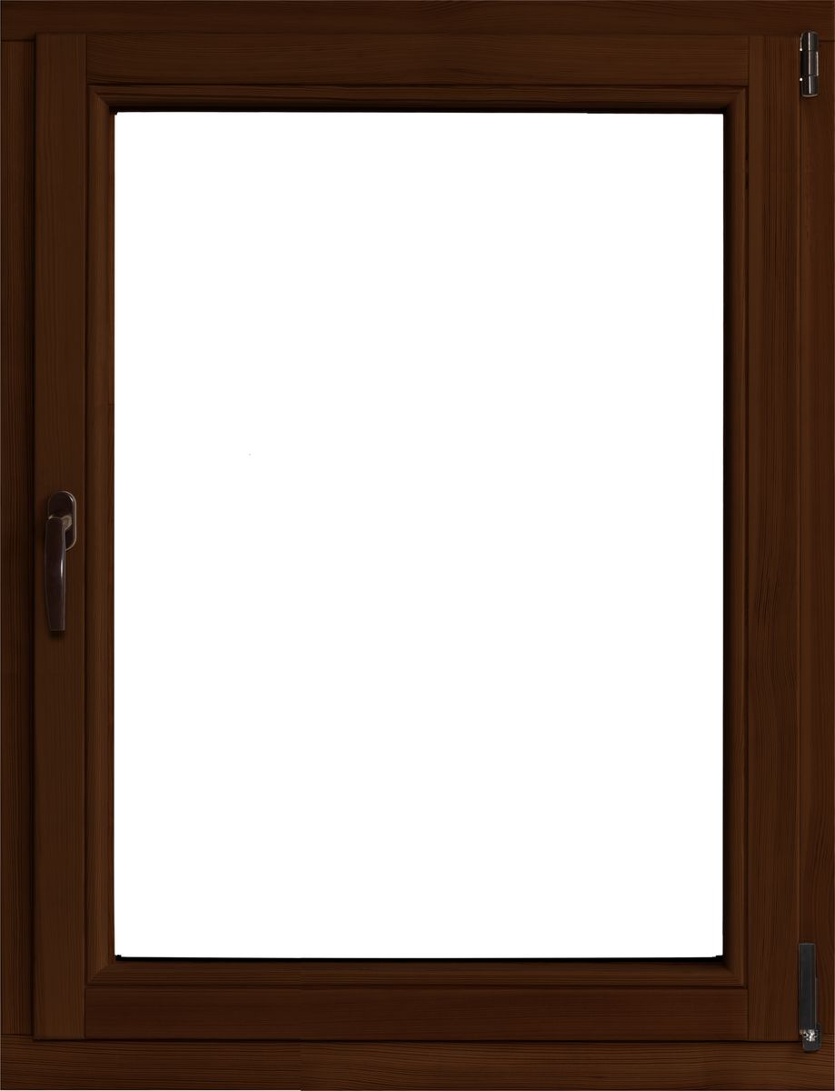 Lupol 3-szybowe fasadowe lakier kolor orzech O15 90 RU 865x1135 mm