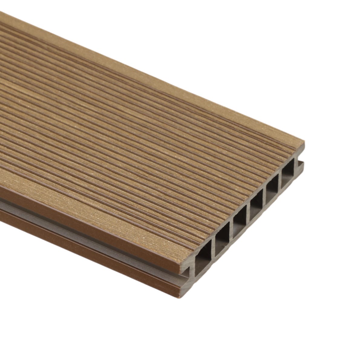 Deska tarasowa kompozytowa 14x220x2,2cm teak Bergdeck