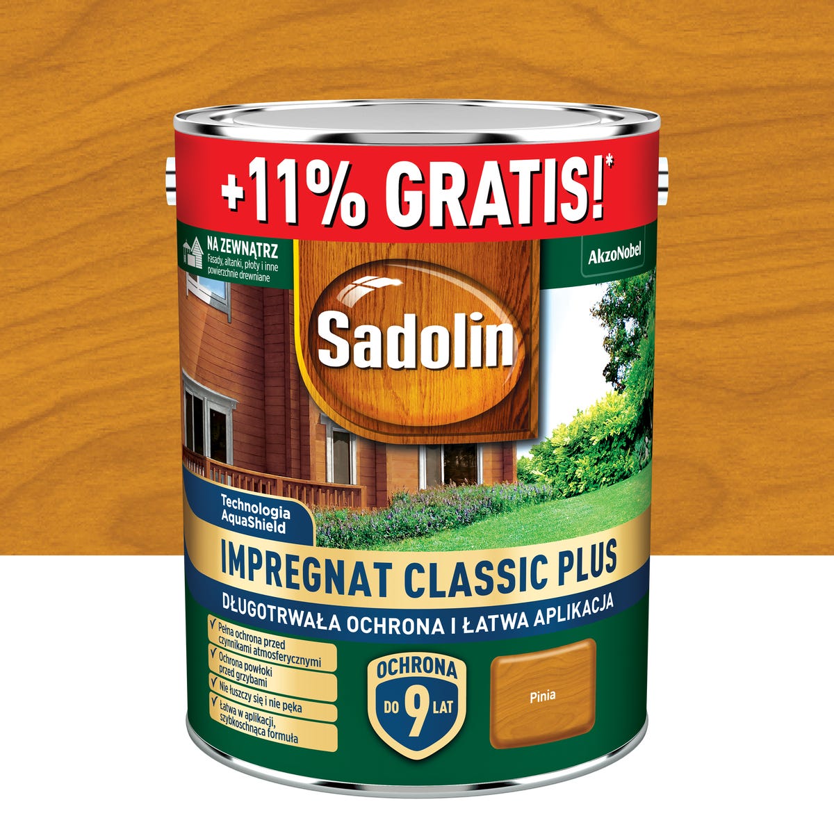Impregnat do drewna Classic Plus pinia 5 l Sadolin