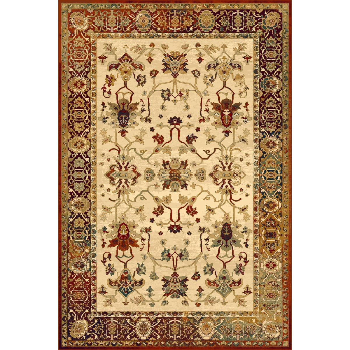 Dywan wełniany Bodrum Jasny Rubin 200 x 300 cm