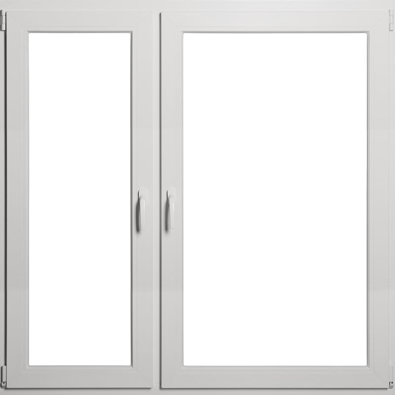 Okno PCV 3-szybowe fasadowe MD85 O37 białe 1765x1435 mm rozwierno-uchylne lewe