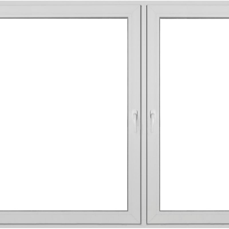 Okno PCV 3-szybowe fasadowe MD85 O38 białe 2065x1435 mm rozwierno-uchylne lewe