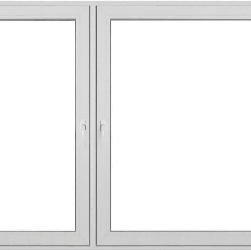Okno PCV 3-szybowe fasadowe MD85 O39 białe 2065x1435 mm rozwierno-uchylne lewe