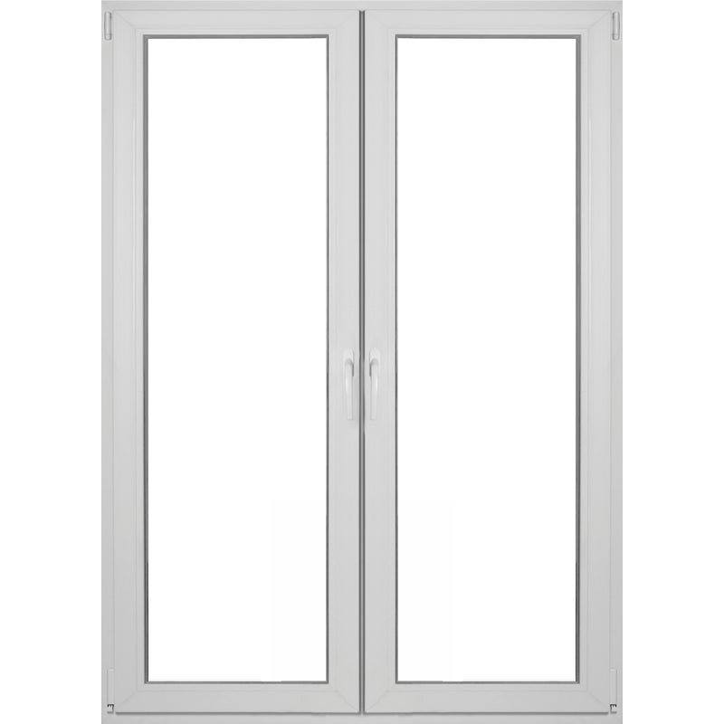 Okno PCV 3-szybowe balkonowe białe MD85 OB2 1465x2095 mm rozwierno-uchylne prawe