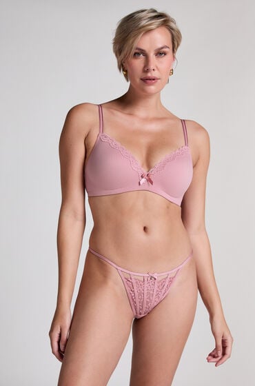 Hunkemöller Stringi Maxime Różowy