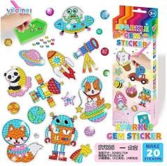 Diamentowa mozaika Sparkle kosmos Fandy - zabawka