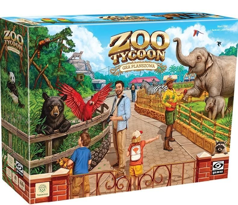Zoo Tycoon Gra planszowa Galakta