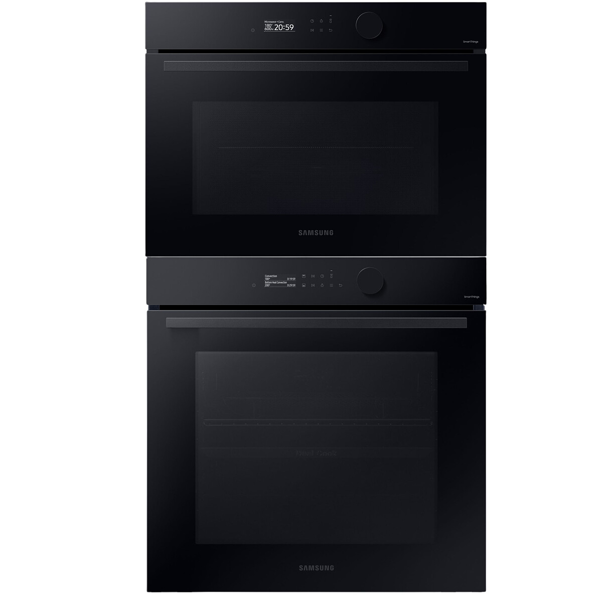 Zestaw AGD do zabudowy Samsung Piekarnik NV 7B5645TAK + Piekarnik z mikrofalą NQ 5B5763DBK