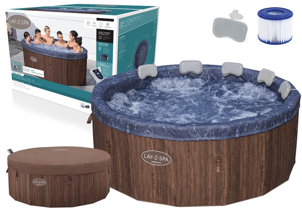 Bestway Spa Z Hydromasażem 7-osobowe  6001W