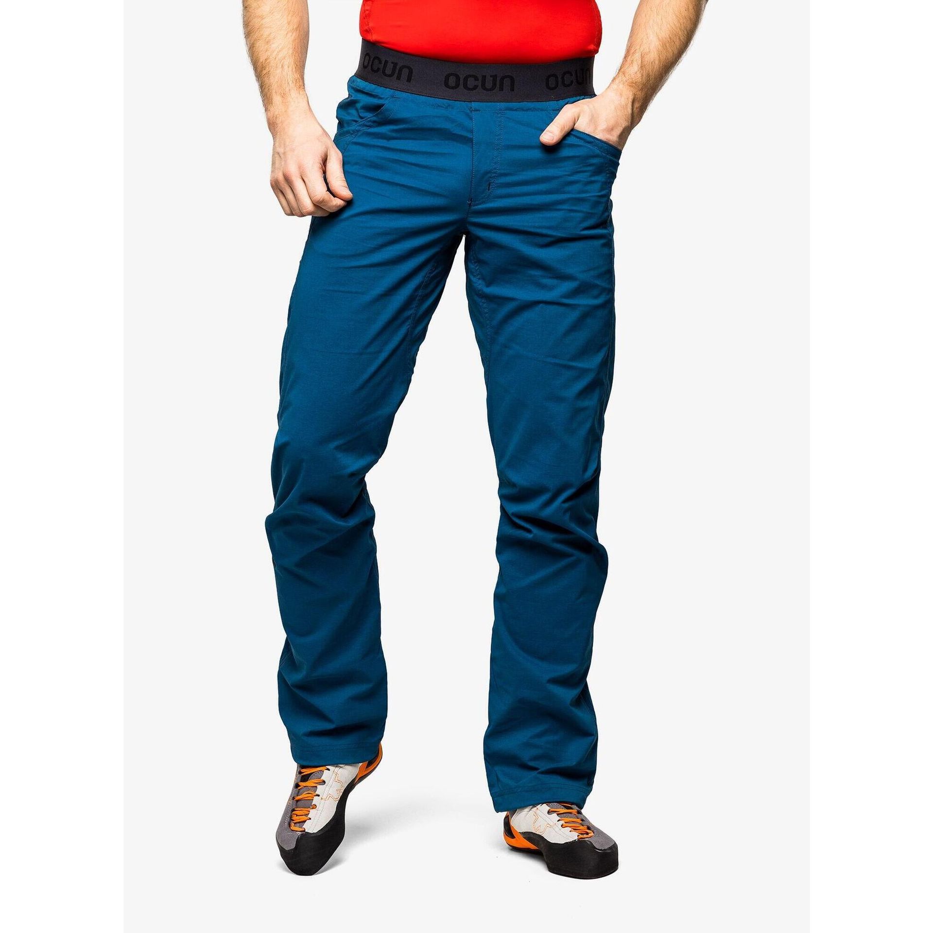 Spodnie wspinaczkowe Ocun Mania Eco Pants - blue opal