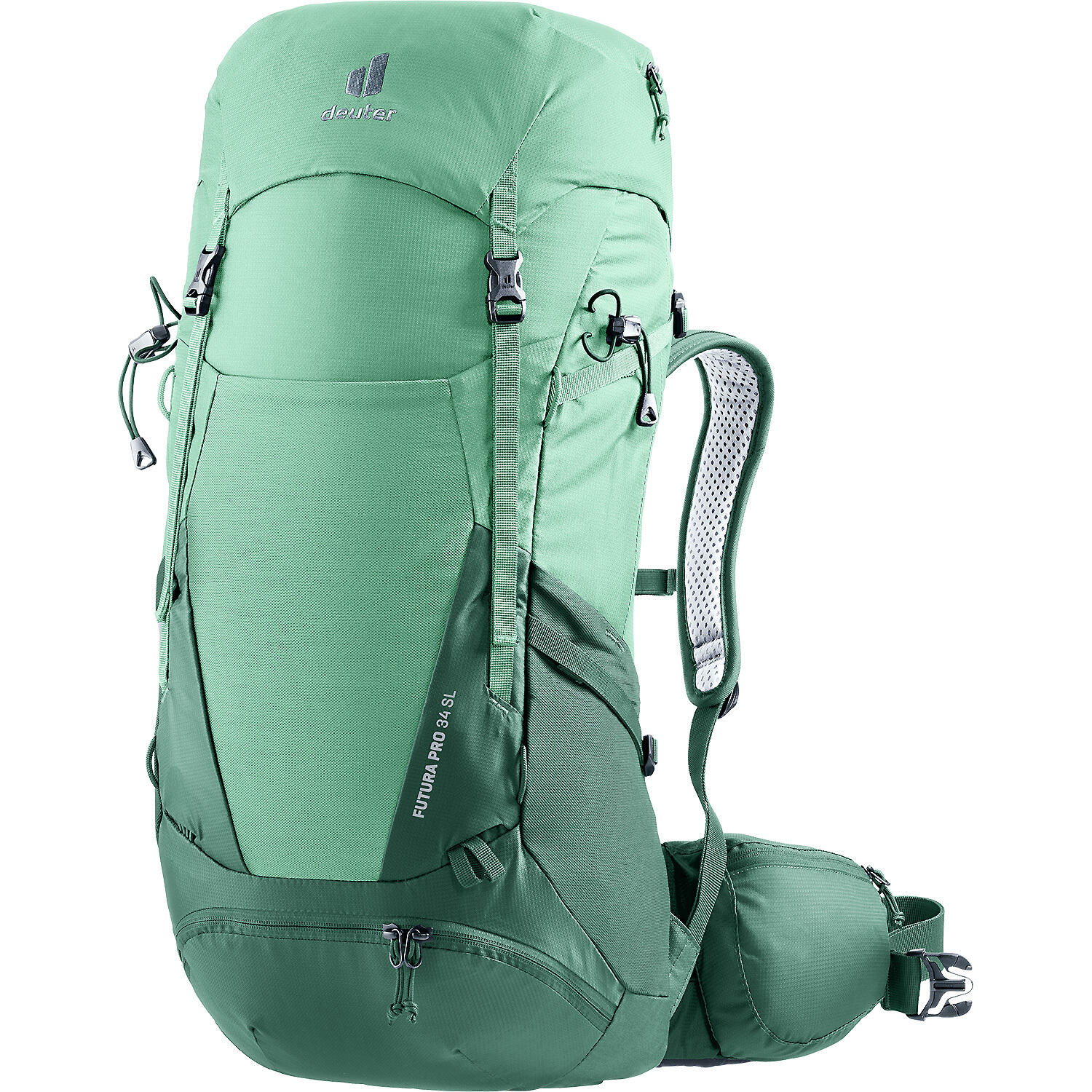 Plecak turystyczny damski Deuter Futura Pro 34 SL - spearmint/seagreen