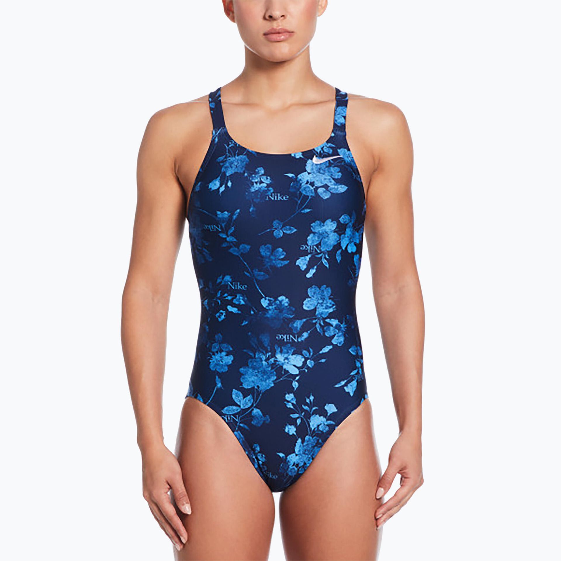 Strój pływacki jednoczęściowy damski Nike Hydrastrong Fastback