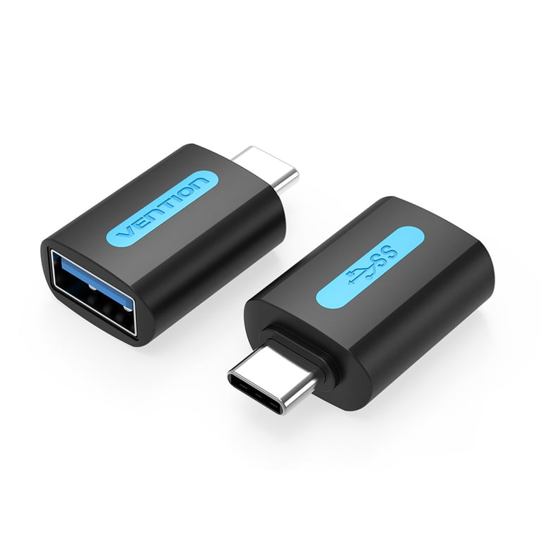Vention CDUB0 zmieniacz płci / kabli USB C USB A Czarny