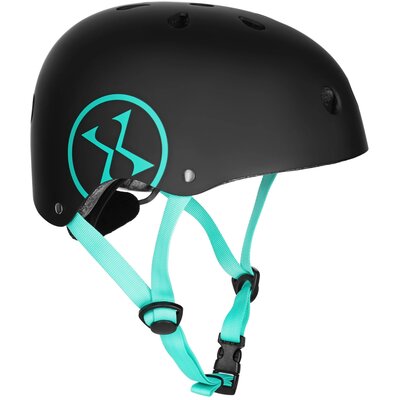 Kask NILS EXTREME MTW001-1 Czarno-niebieski ( M)