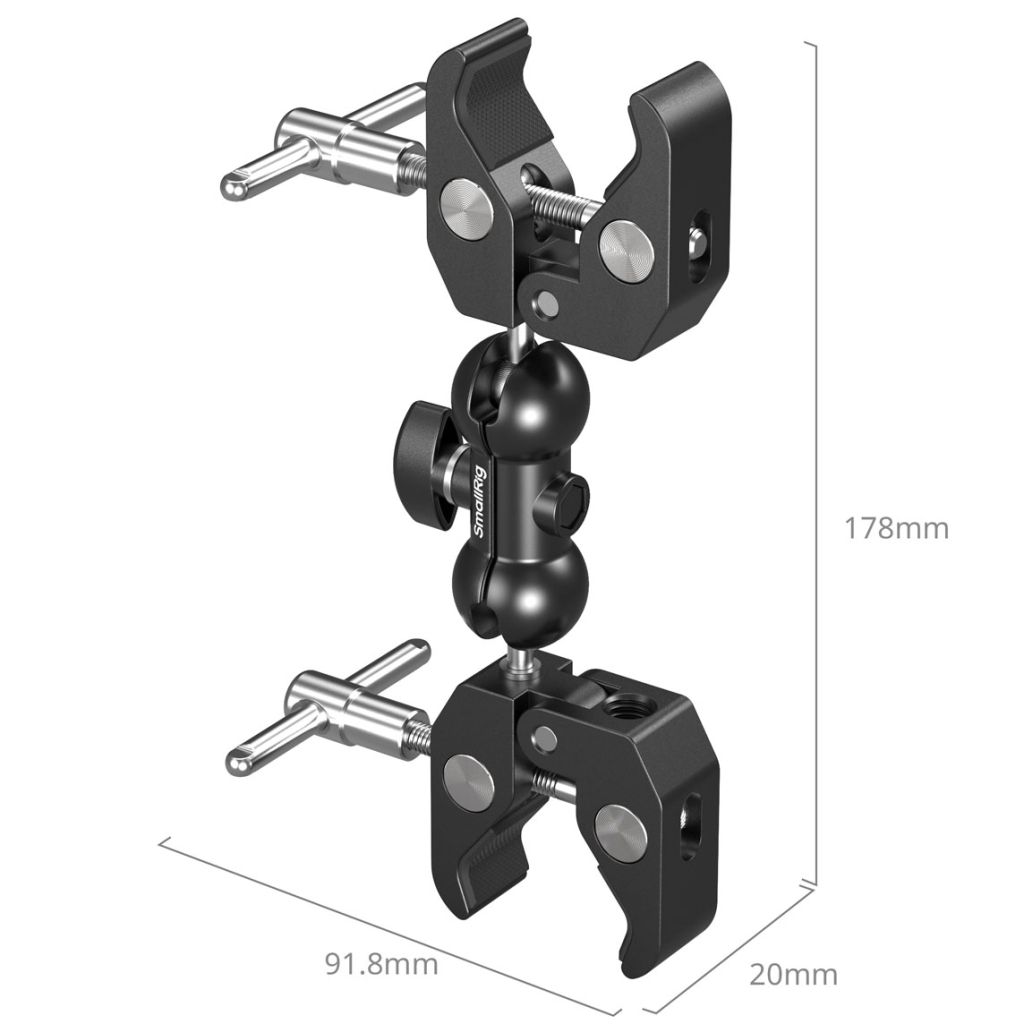 Smallrig Podwójny zacisk w kształcie kraba